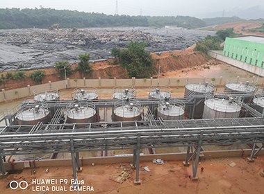 Tank area construction